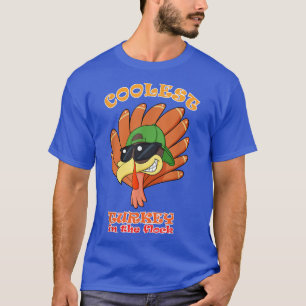 Camiseta A Turquia Mais Fria No Bando Que Feliz Dia De Ação