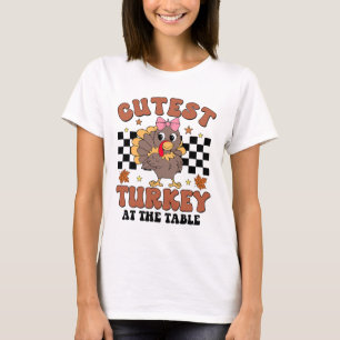 Camiseta A Turquia Mais Justa Na Mesa, Janto Gir