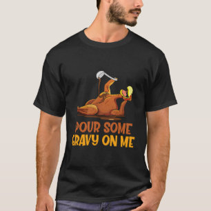 Camiseta A Turquia Pôs-Me Um Pouco De Gravidez Engraçada Gr