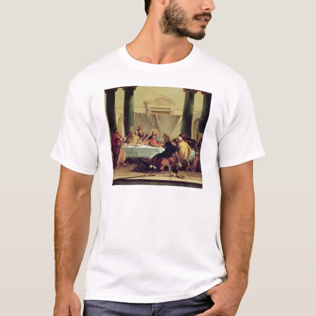 Camiseta A última ceia, 1745-50 (Frente)