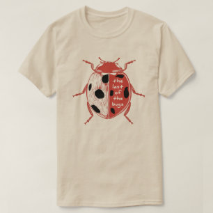 Camiseta A Última Das Pragas , Amante De Besouro Joaninha 