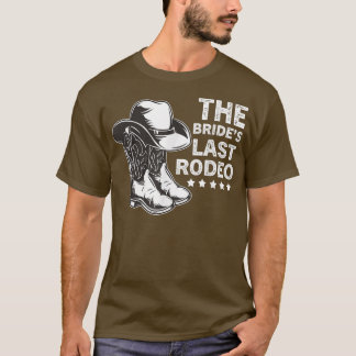 Camiseta A última Festa de solteira de noiva do Rodeo