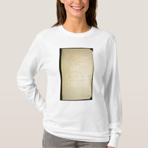 Camiseta A última página de seu diário, a Antártica