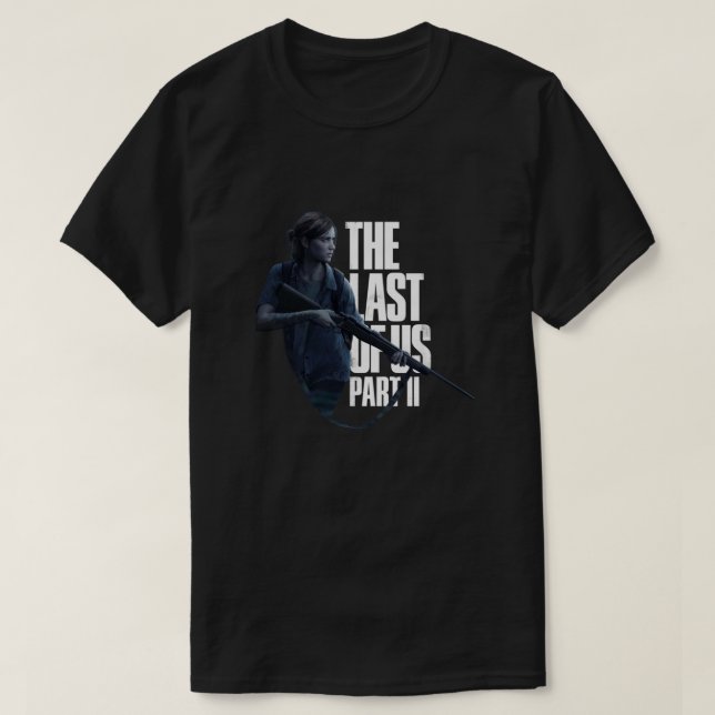 Camiseta A Última Parte De Nós, Caça Noturna  (Frente do Design)