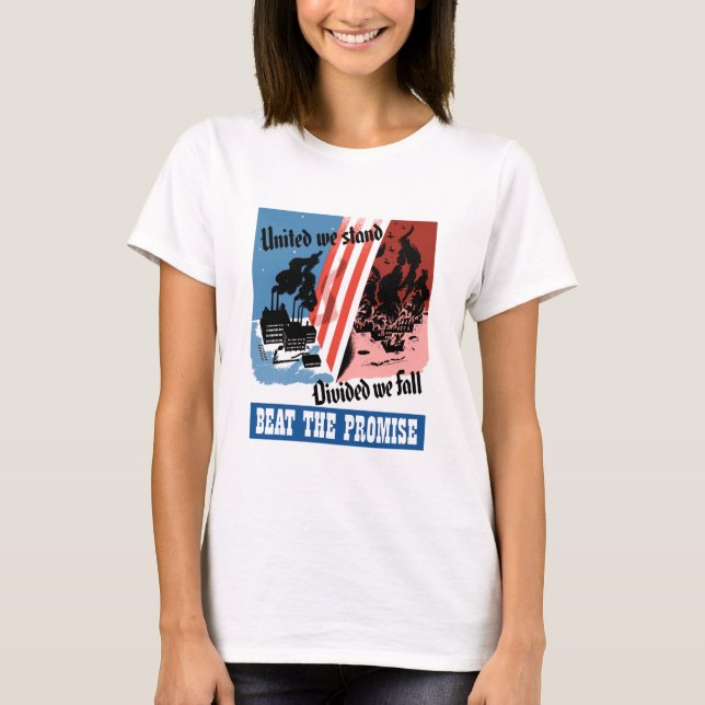 Camiseta A união faz a força -- WW2 (Frente)