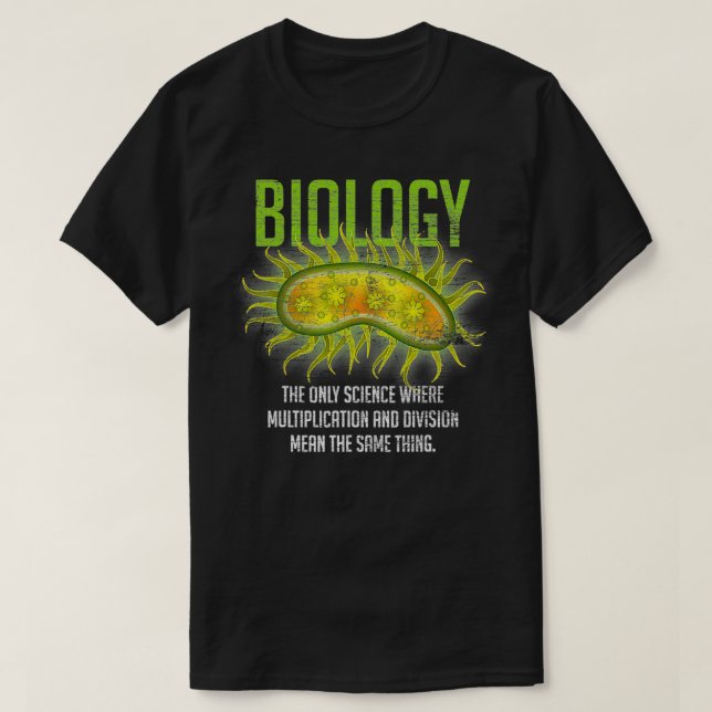 Camiseta A Única Biologia Científica (Frente do Design)