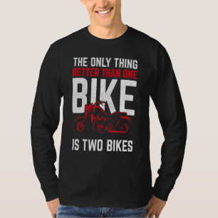 Camiseta A Única Coisa Melhor Que Uma Bicicleta É Dois Bike