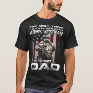 Camiseta a única coisa que amo mais do que veterano do exér