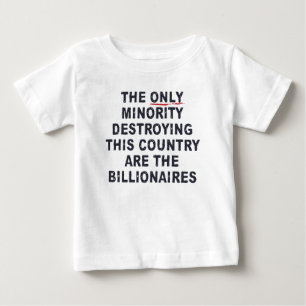Camiseta A Única Minoria Que Destrui Este País É A
