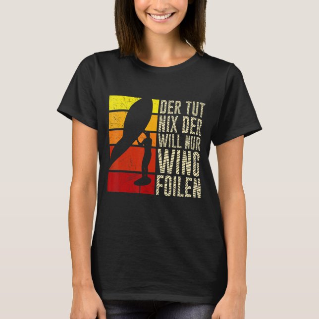 Camiseta A Única Questão É A Surf Da Ala De  Da Ala (Frente)