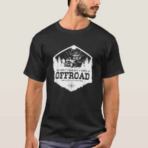 Camiseta A Única Terapêutica Que Preciso É OFFROAD WK WK2 4