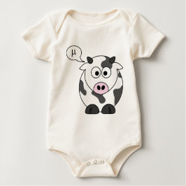 Camiseta A vaca diz o μ