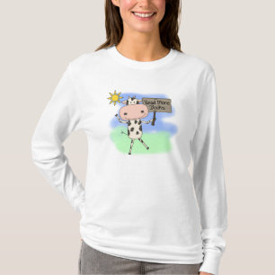Camiseta A vaca leu mais livros