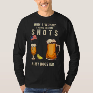 Camiseta A vacina não se preocupa que eu tenha tido meus sa