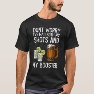 Camiseta A vacina não se preocupa que eu tenha tido meus sa