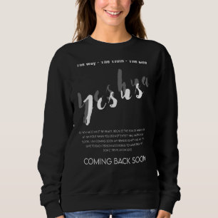 Camiseta A Verdade A Vida Jesus Voltando Logo