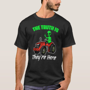 Camiseta A Verdade Crenças De Alienígenas Exteriores Para T