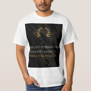 Camiseta A Verdade de Marcus Aurelius: Moldando a Vida