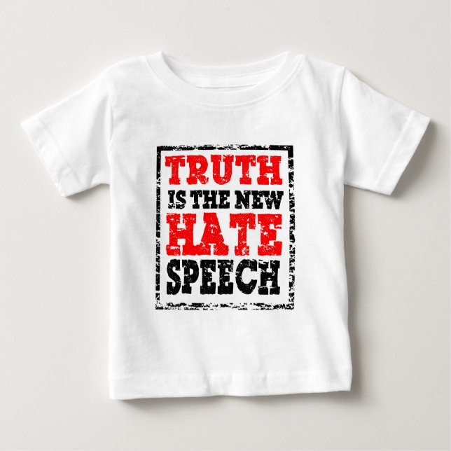 CAMISETA A VERDADE É DISCURSO DE ÓDIO (Frente)