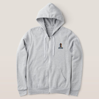 Camiseta A verdade é o Cheio opcional Zip Hoodie