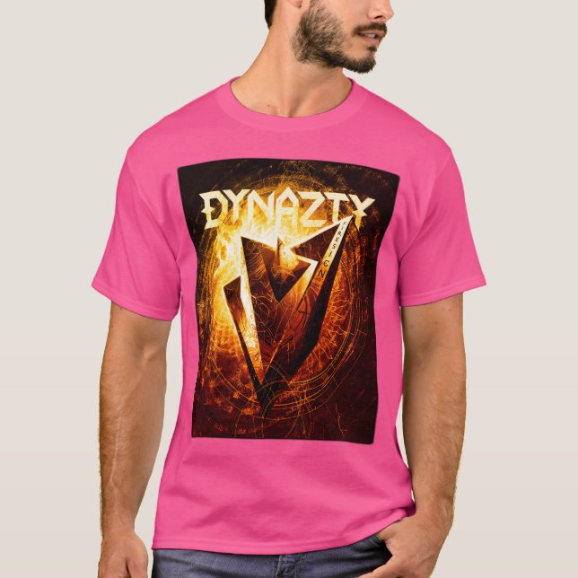 Camiseta A Verdadeira Arte Da Banda Dynazy É Um Poder Sueco (Frente)