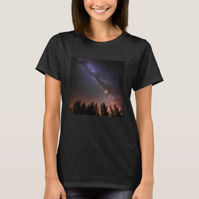 Camiseta A Via Láctea | Rose Valley, Califórnia (Frente)