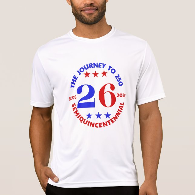 CAMISETA A VIAGEM ATÉ 250: SEMIQUINCENTENNIAL (Frente)