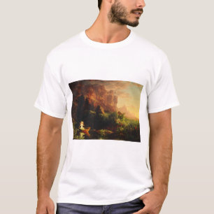 Camiseta A Viagem da Vida Infância por Thomas Cole