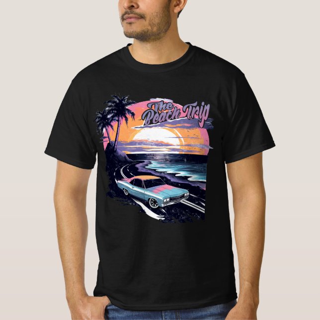 Camiseta A Viagem de Praia (Frente)