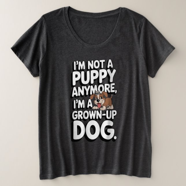 Camiseta A Viagem do Cachorro Crescido (Frente do Design)
