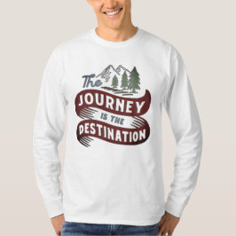 Camiseta A viagem é o destino