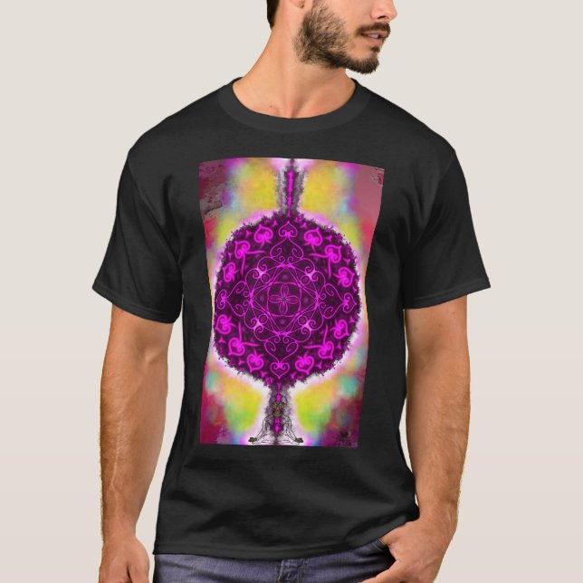 Camiseta A vibração da luz (Frente)
