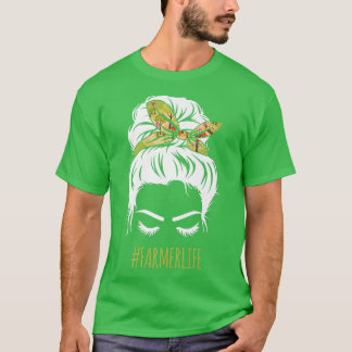Camiseta A Vida Agrícola Para A Agricultura 