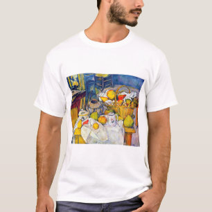 Camiseta A vida com Fruta, Paul Cezanne