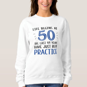 Camiseta A Vida Começa Aos 50
