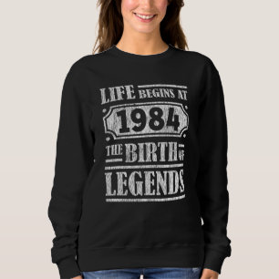 Camiseta A Vida Começa Em 1984 O Nascimento Da Legenda 37