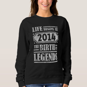 Camiseta A Vida Começa Em 2014 O Nascimento Da Lenda 7