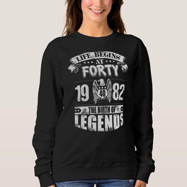 Camiseta A Vida Começa Em 41.1982 O Nascimento De Lendas (Frente)