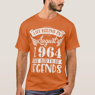 Camiseta A Vida Começa Em Agosto De 1964 O Nascimento Do Pa