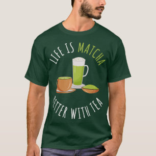 Camiseta A Vida Corresponde Melhor Ao Chá