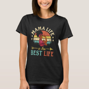 Camiseta A Vida Da Mãe É A Melhor Vida Das Mulheres African