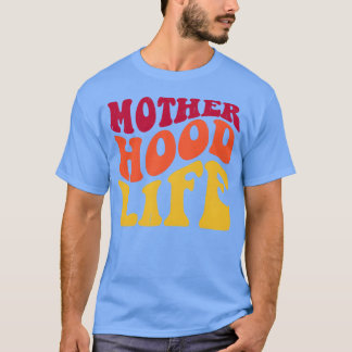 Camiseta a vida da mãe no capô é engraçada
