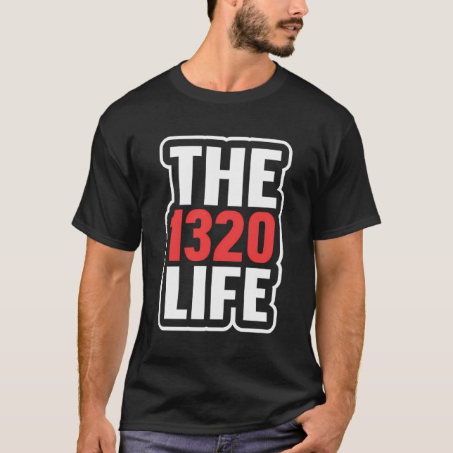 Camiseta A vida de 1320 (Frente)