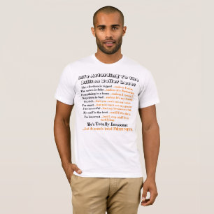 Camiseta A Vida De Acordo Com O Perdedor De Bilhões De Dóla