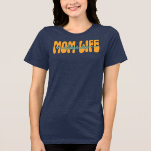 Camiseta A Vida de Mãe Me Escolheu Citação Divertida de Mãe