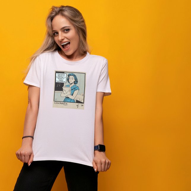 Camiseta A Vida de Professor (Criador carregado)