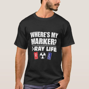 Camiseta A Vida De Raio X Onde Estão Os Meus Marcadores De