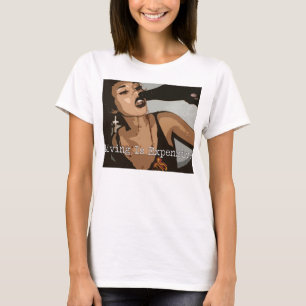 Camiseta A vida de Turbo Blanco é T caro da bebida