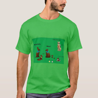Camiseta A Vida De Um Coelho De Chocolate