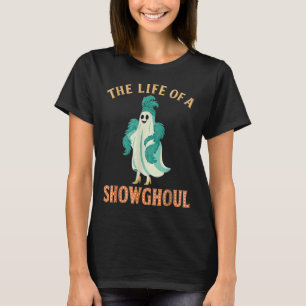 Camiseta A Vida De Um Figurino De Halloween Mostra Gho